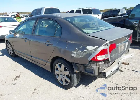 2010 Honda Civic Lx z USA, uszkodzony, nr VIN 2HGFA1F56AH552410